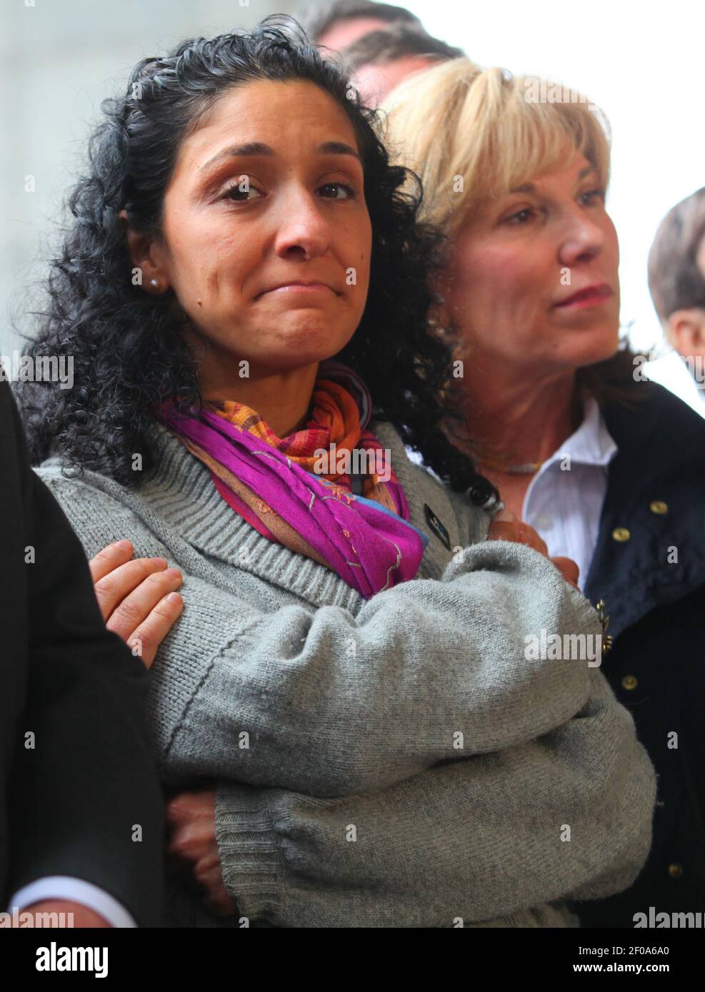 Anthoula Katsimatides piensa en su hermano John que murió en los