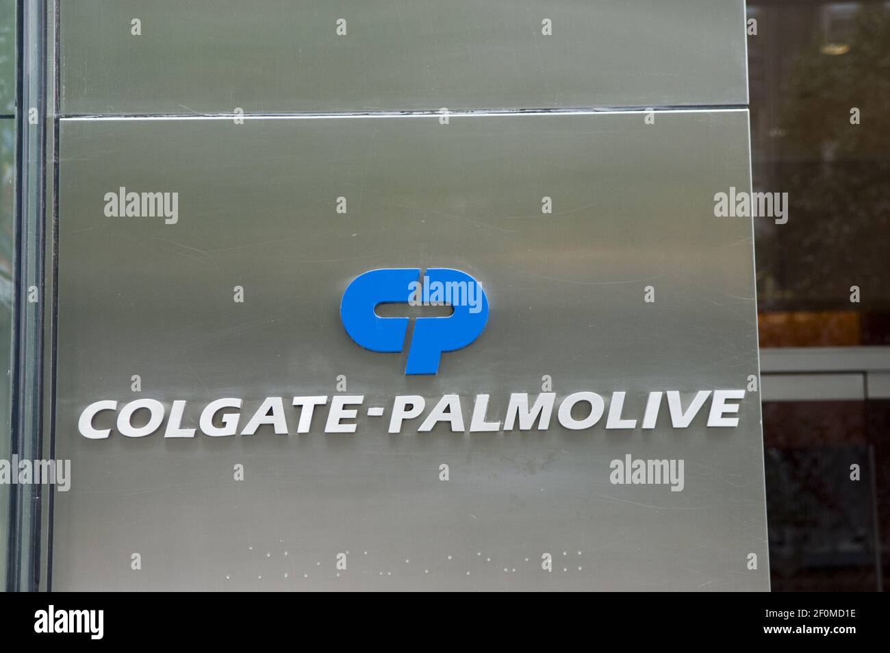 El edificio Colgate Palmolive, 300 Park Avenue el domingo, 8 de agosto