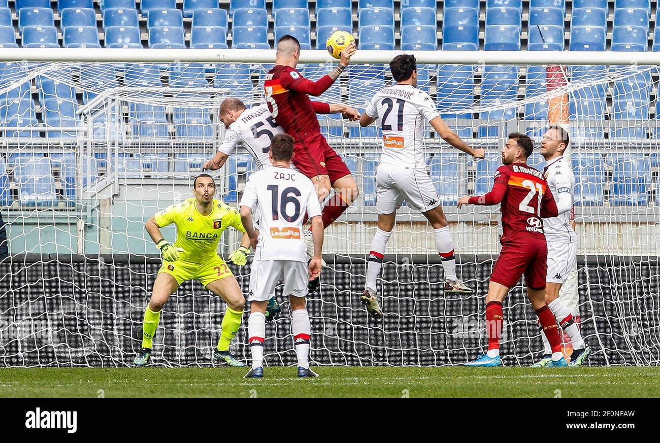 Genoa 4-1 Roma: Jueves negro para la Roma