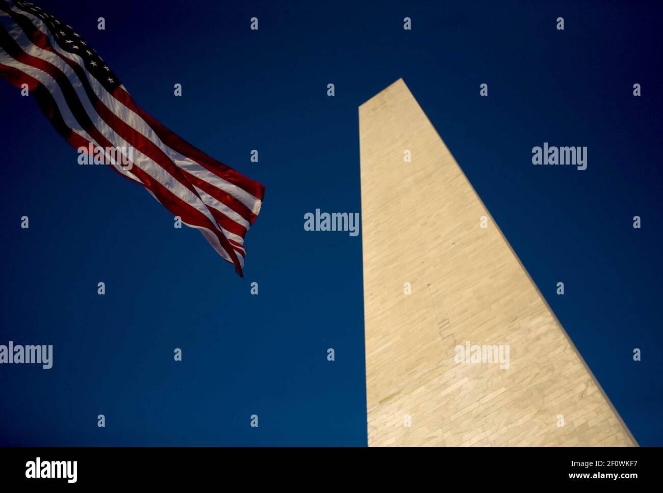 1 de marzo de 2008 Washington, D.C. Ã el monumento de Washington. Crédito de la Foto: Kristoffer Tripplaar/ Sipa Press/0806181929 Foto de stock