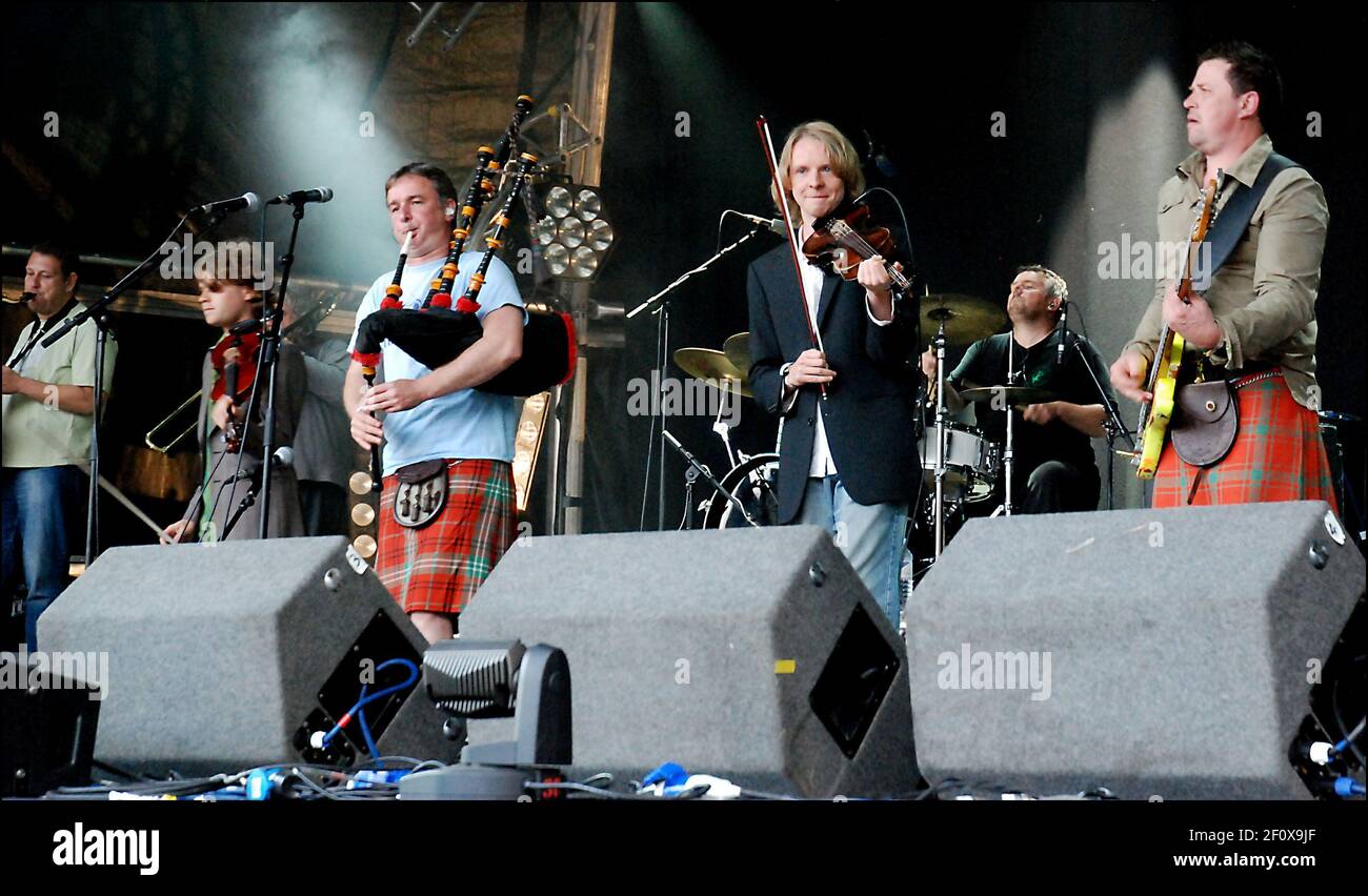 Belladrum Tartan Hearts Festival, Beauly, Escocia Foto de stock