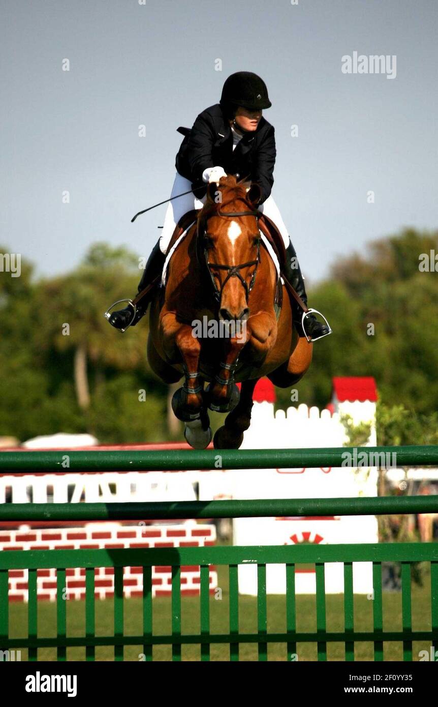 Febrero de 15 2009. Wellington. Florida. El campo de Palm Beach