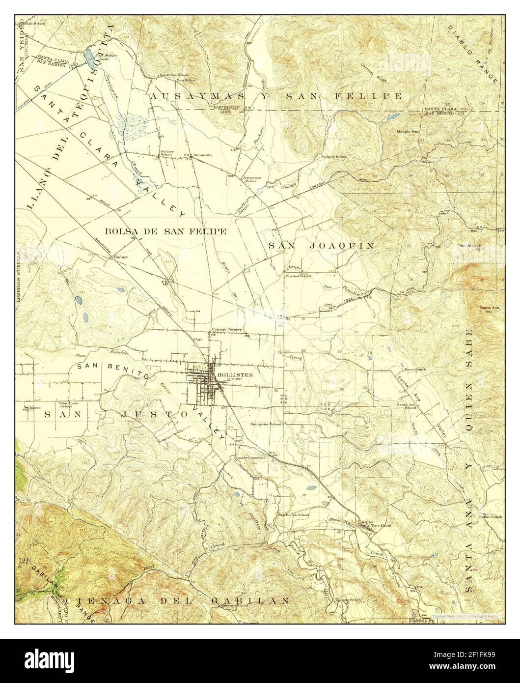 Mapa de hollister california fotografías e imágenes de alta resolución - Alamy
