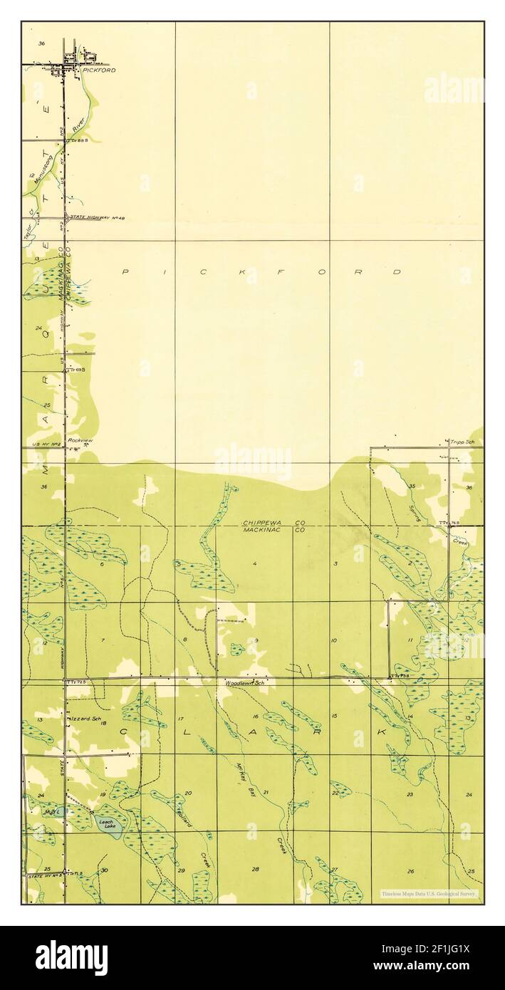 Mapa de pickford fotografías e imágenes de alta resolución Alamy