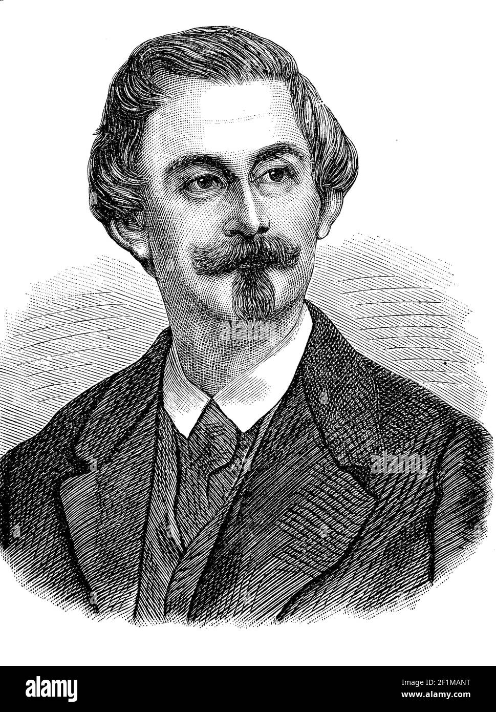 Adolf Friedrich Graf von Schack ( 2 de agosto de 1815 - 14 de abril de 1894) fue un poeta, historiador de arte y literario alemán / Adolf Friedrich Graf von Schack ( 2. Agosto 1815 - 14. Abril 1894) war ein deutscher Dichter, Kunst- und Literaturhistoriker, Historisch, histórica, digital mejora la reproducción de un original del siglo 19th / digitale Reproduktion einer Originalvorlage aus dem 19. Jahrhundert, Foto de stock