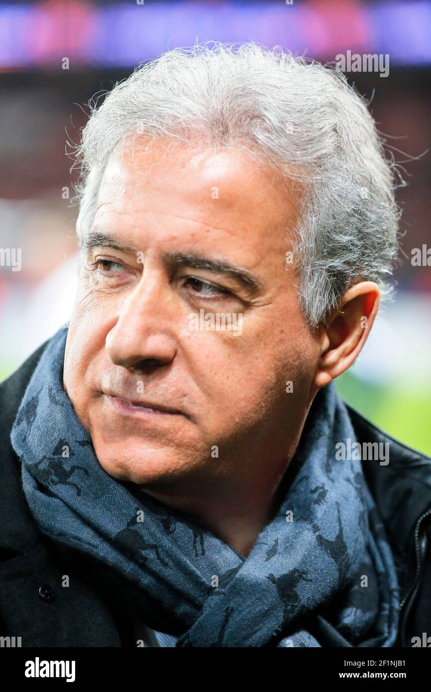 Bernard Caiazzo Como Saint Etienne Durante El Partido De Futbol Final De La Copa De La Liga Francesa 1 8 Entre Paris Saint Germain V Como Saint Etienne El 16 De Diciembre De 15