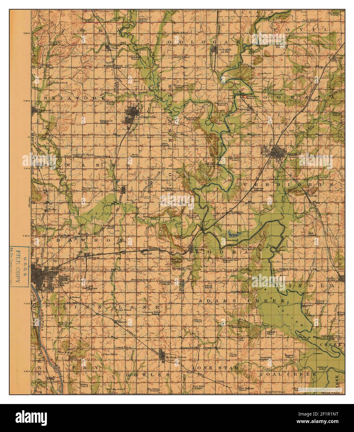 Mapa de claremore fotografías e imágenes de alta resolución Alamy