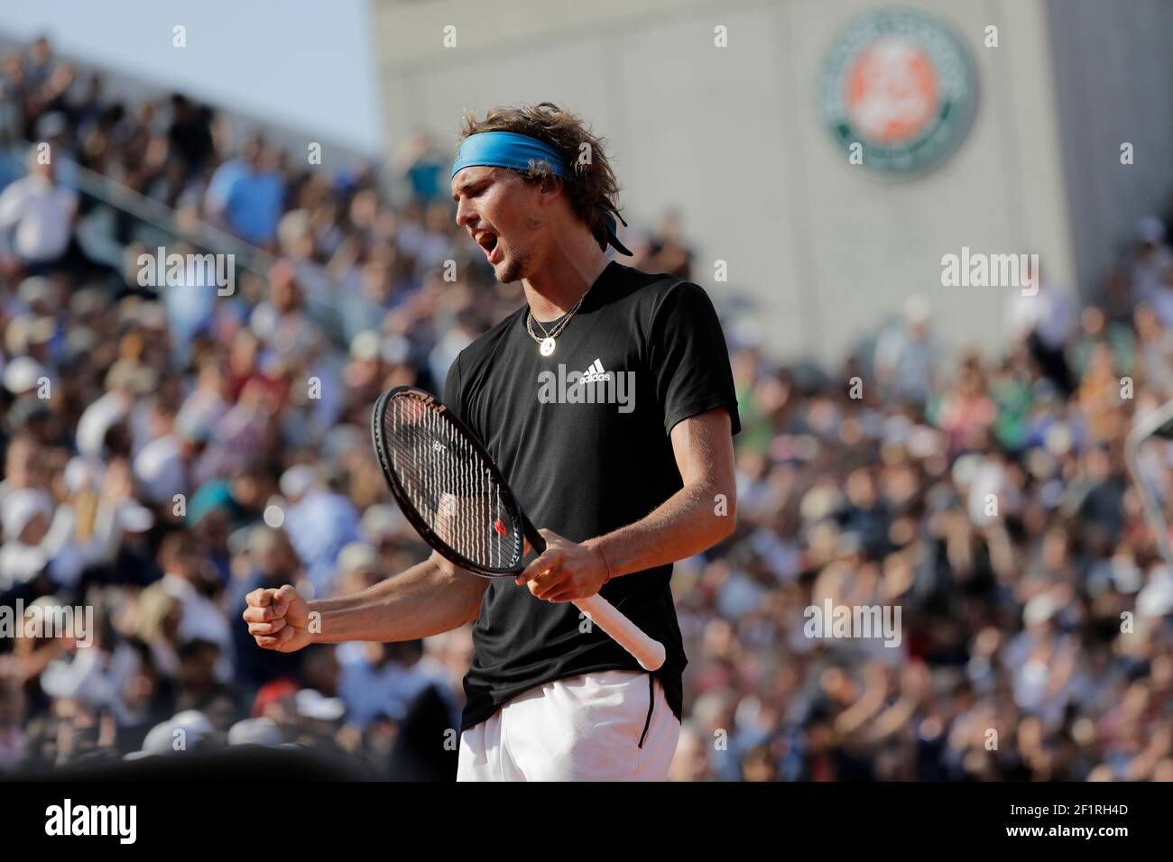 Alexander ZVEREV (GER) lo ganó durante el Roland-Garros 2019, Grand Slam  Tennis Tournament, sorteo de hombres el 3 de junio de 2019 en el estadio  Roland-Garros en París, Francia - Foto Stephane