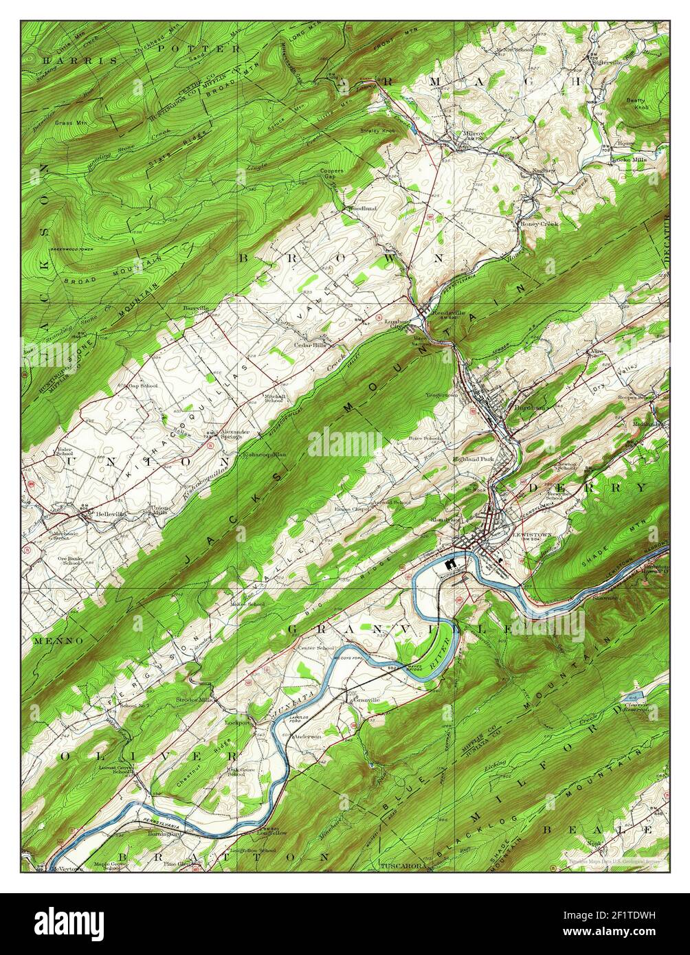 Mapa de lewistown fotografías e imágenes de alta resolución Alamy