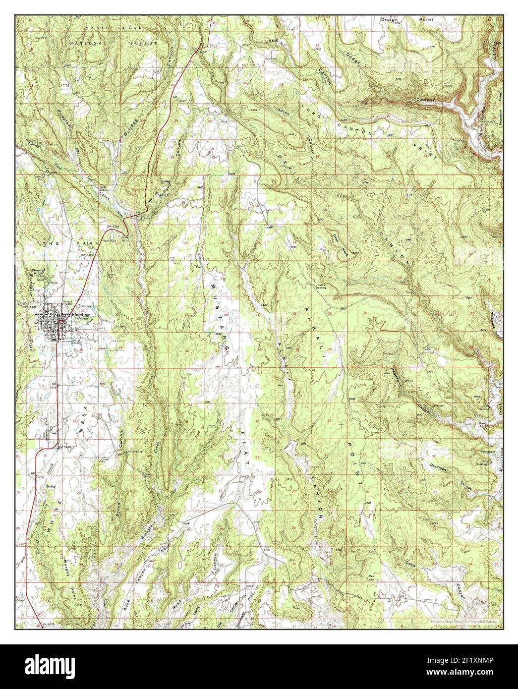 Mapa de blanding Imágenes recortadas de stock Alamy
