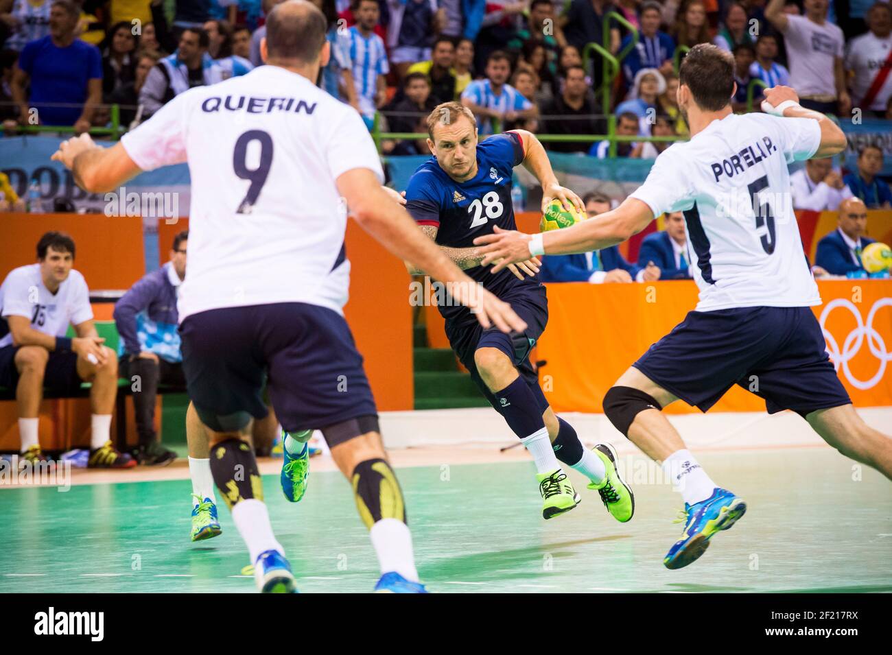 Francia s Valentin Porte Handball Men s durante los Juegos Olímpicos RIO  2016, Handball Men, France