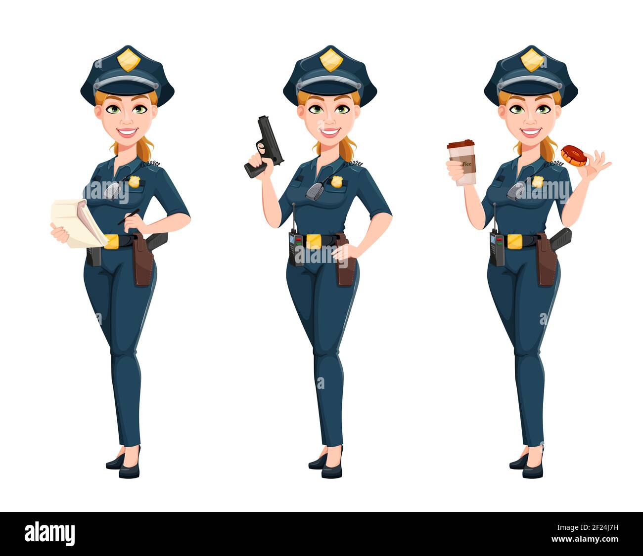 Police woman hat Imágenes recortadas de stock - Alamy