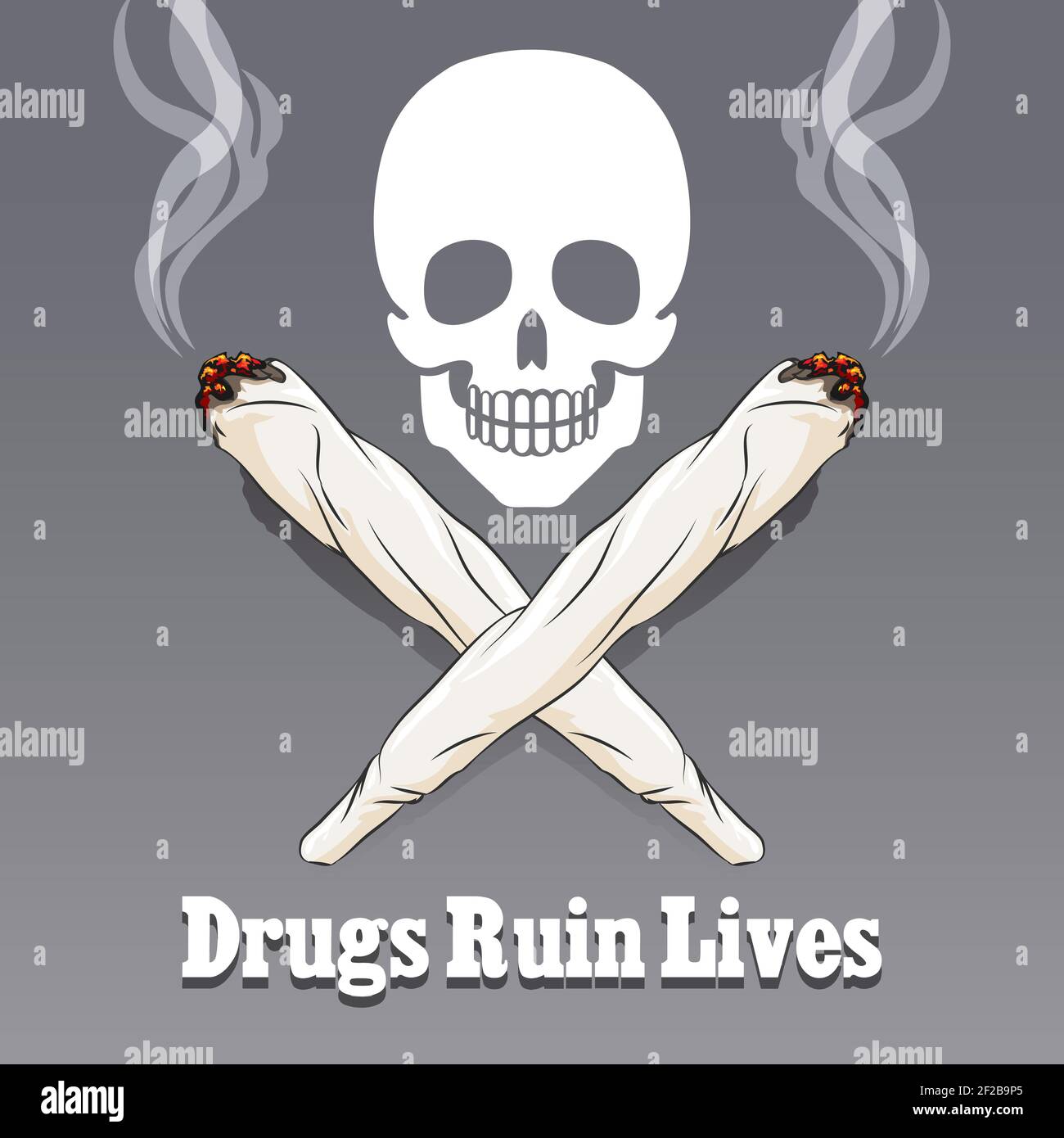 Cartel antidrogas Imágenes vectoriales de stock Alamy
