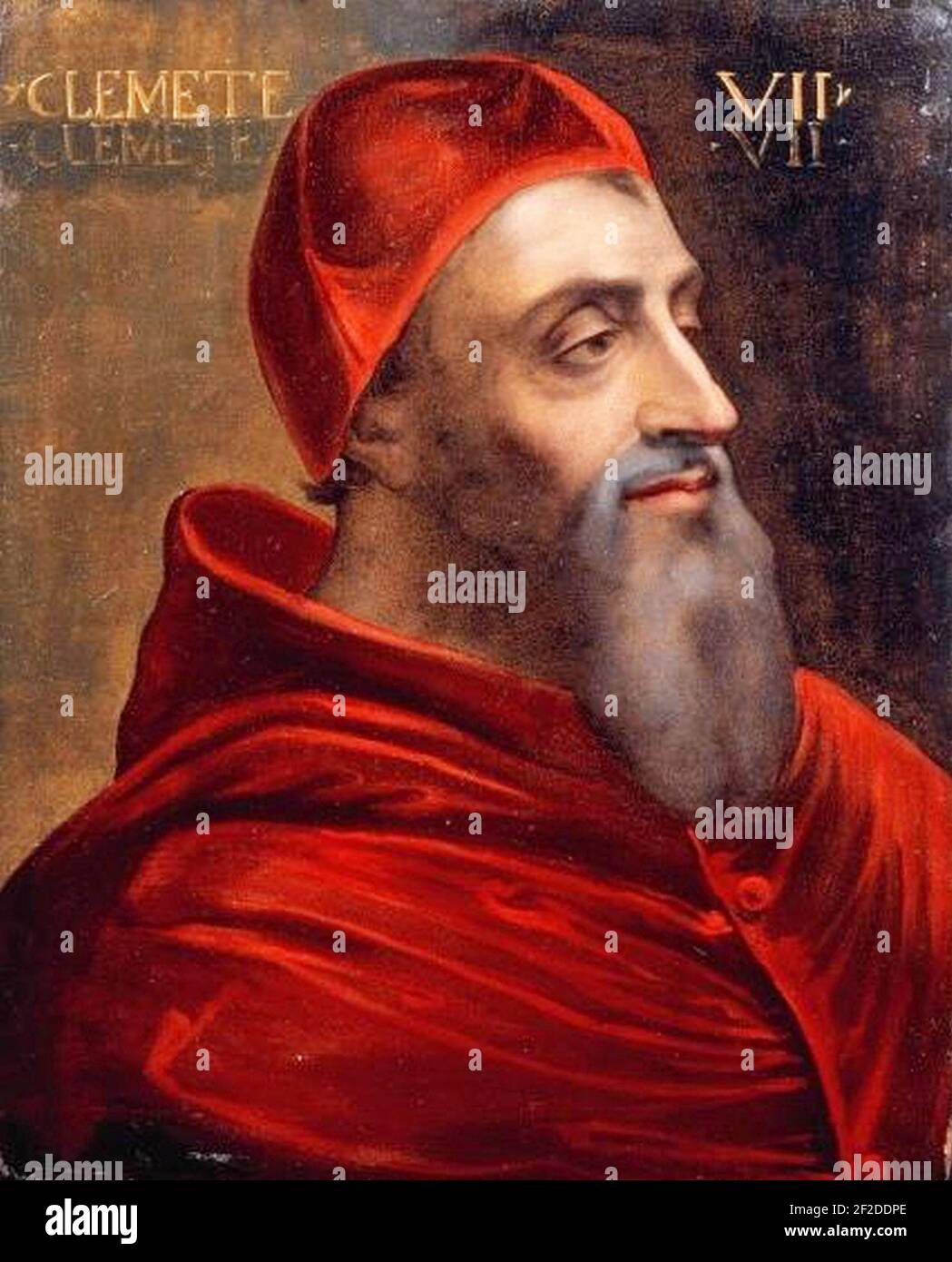 Retrato de Giulio de Medici (1478 - 1534) Papa Clemente VII Fotografía de  stock - Alamy