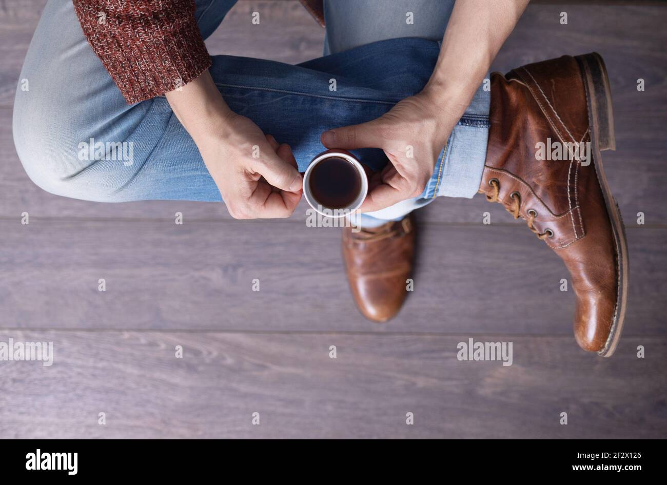 Botas de online cuero cafe
