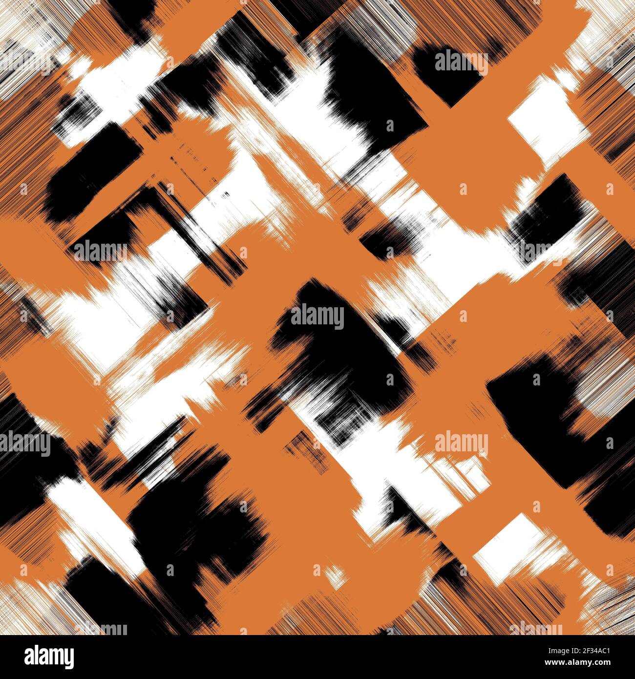 Negro, trazos naranjas, fondo blanco. Fondo de pantalla de colores grunge.  Patrón abstracto de manchas de pintura caóticas. Diseño creativo moderno  Fotografía de stock - Alamy