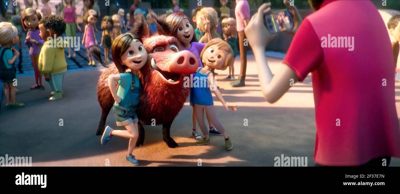 GRETA, WONDER PARK, 2019, ©PARAMOUNT ANIMATION Foto de stock