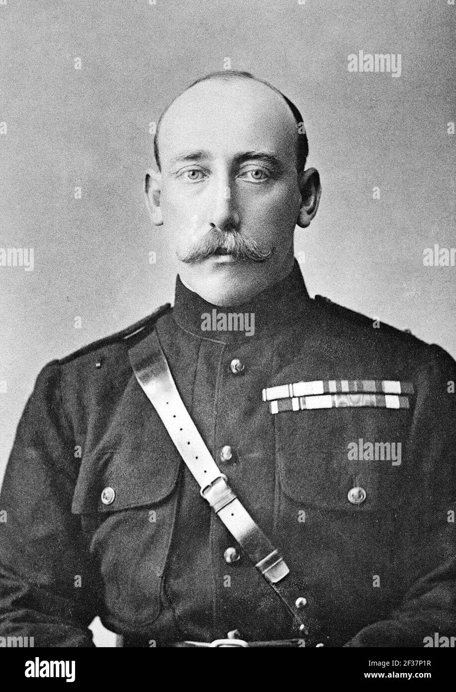 Príncipe Christian Víctor de Schleswig-Holstein. Foto de stock