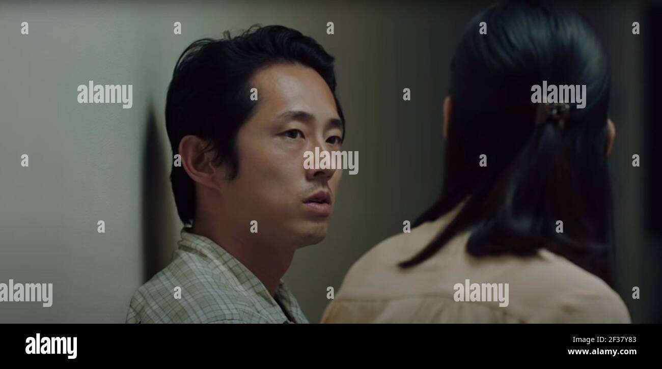 MINARI, desde la izquierda: Steven YEUN, HAN Yeri, 2020. © A24 / cortesía Colección Everett Foto de stock