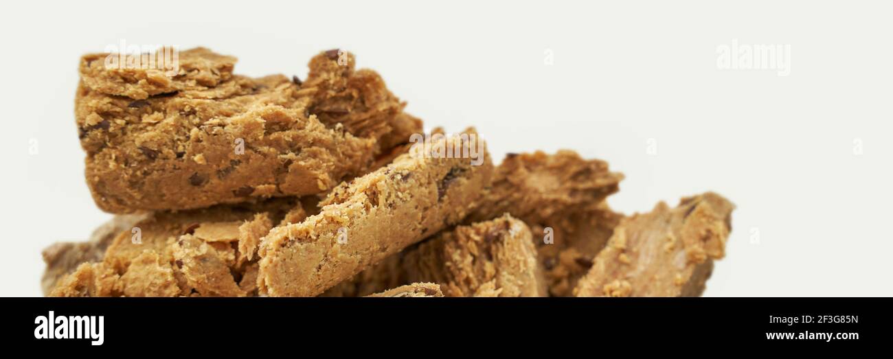 Concepto halva. Tendencia de la comida turca. Panadería dulce. Cookies