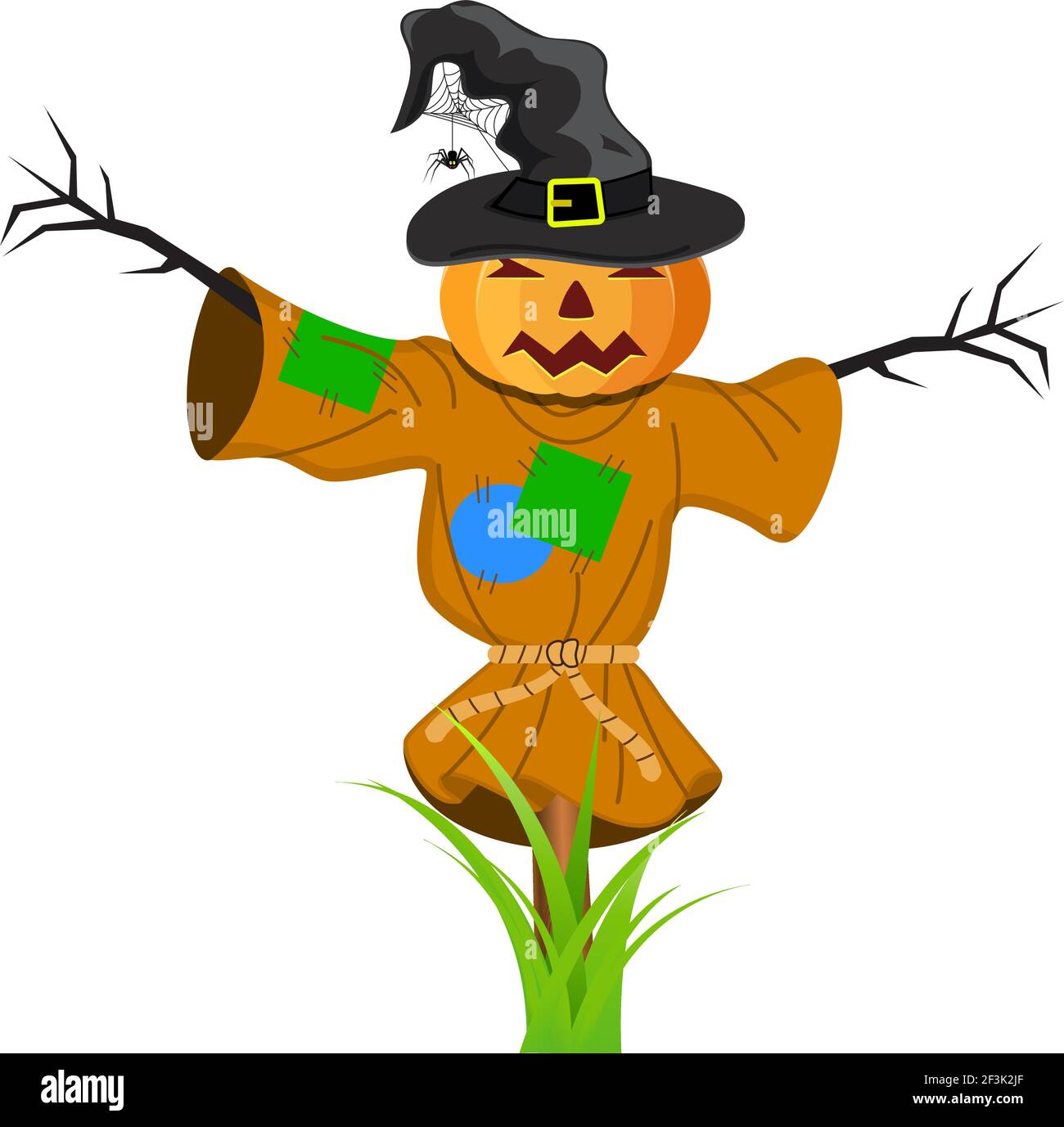 sombrero de espantapájaros