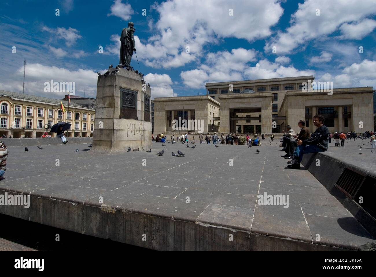 Plaza Bolívar, Bogotá, Colombia | NINGUNO | Foto de stock