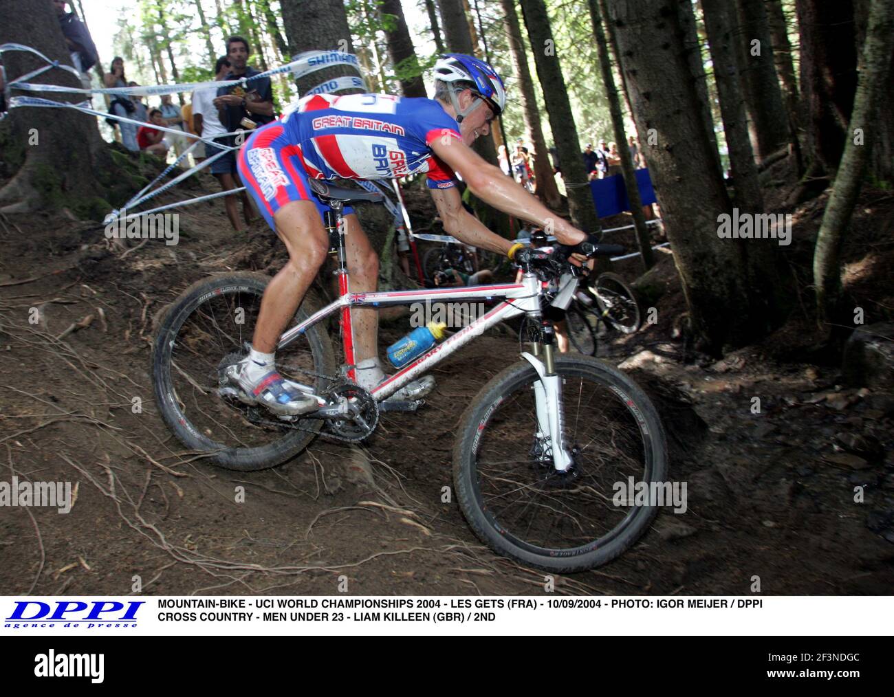 MOUNTAINBIKE CAMPEONATO DEL MUNDO UCI 2004 LES GETS (FRA) 10/09