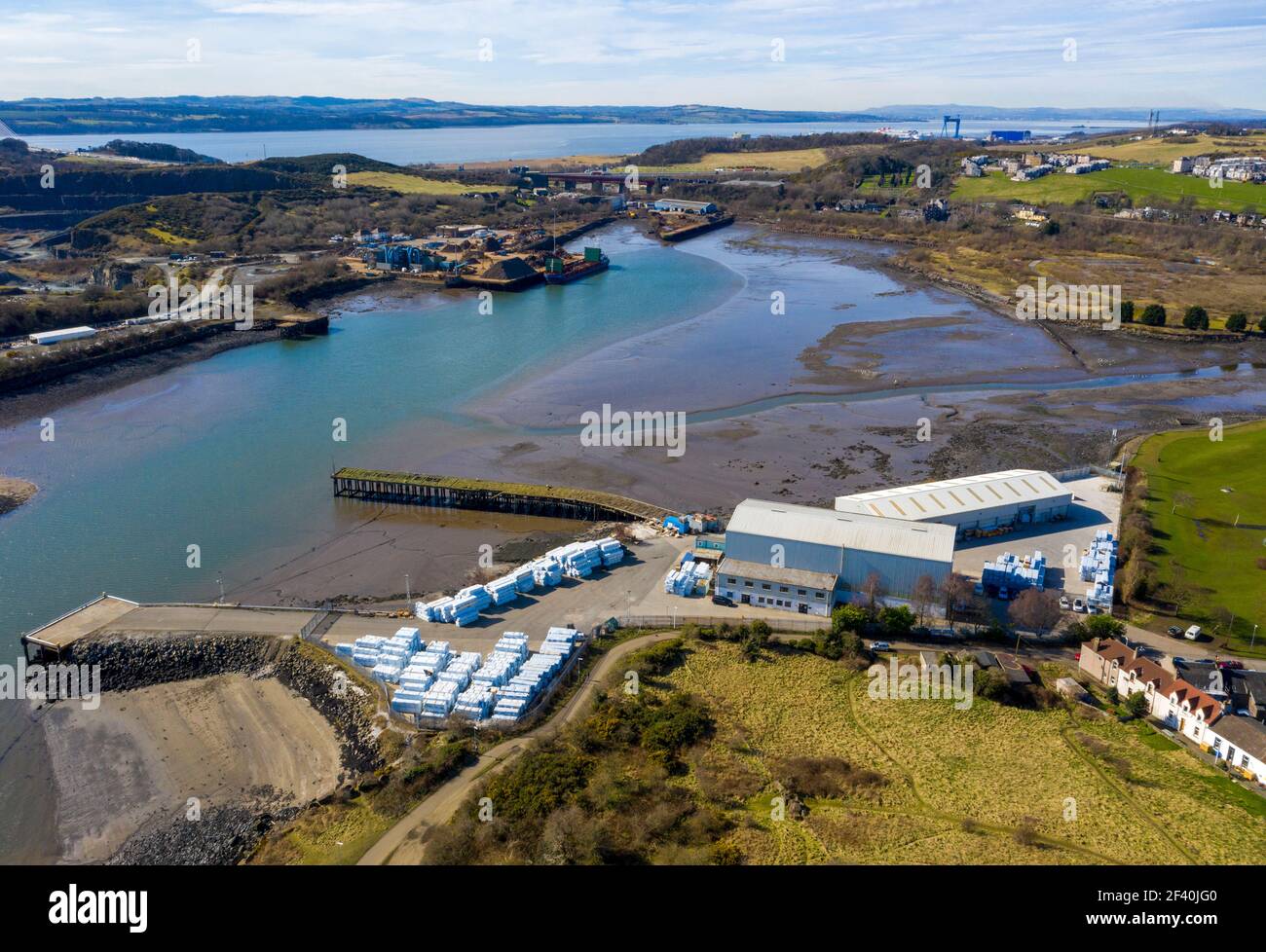 Bahía De Inverkeithing Fotos e Imágenes de stock Alamy