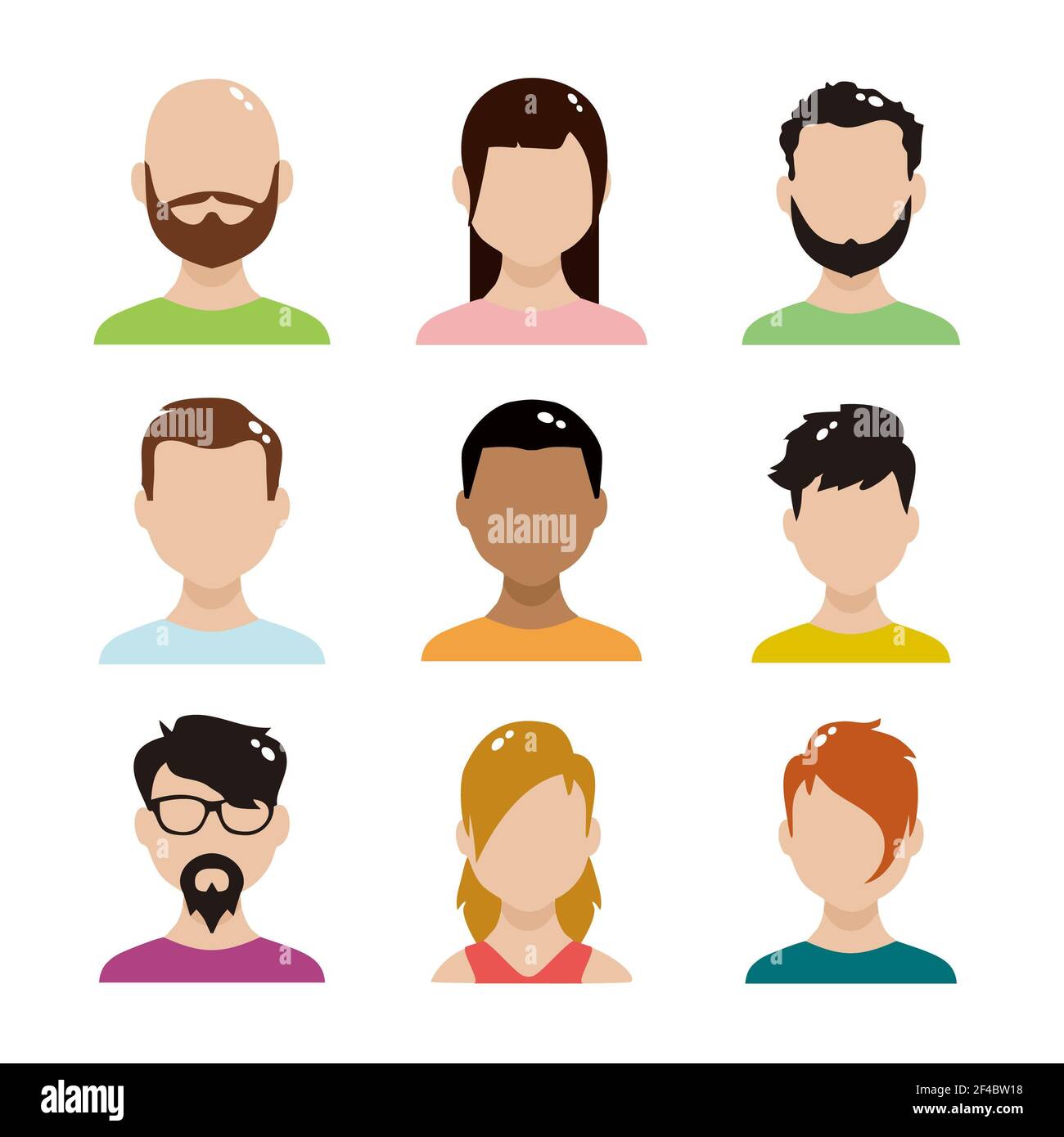 Personas sin rostro vector fotografías e imágenes de alta resolución - Alamy