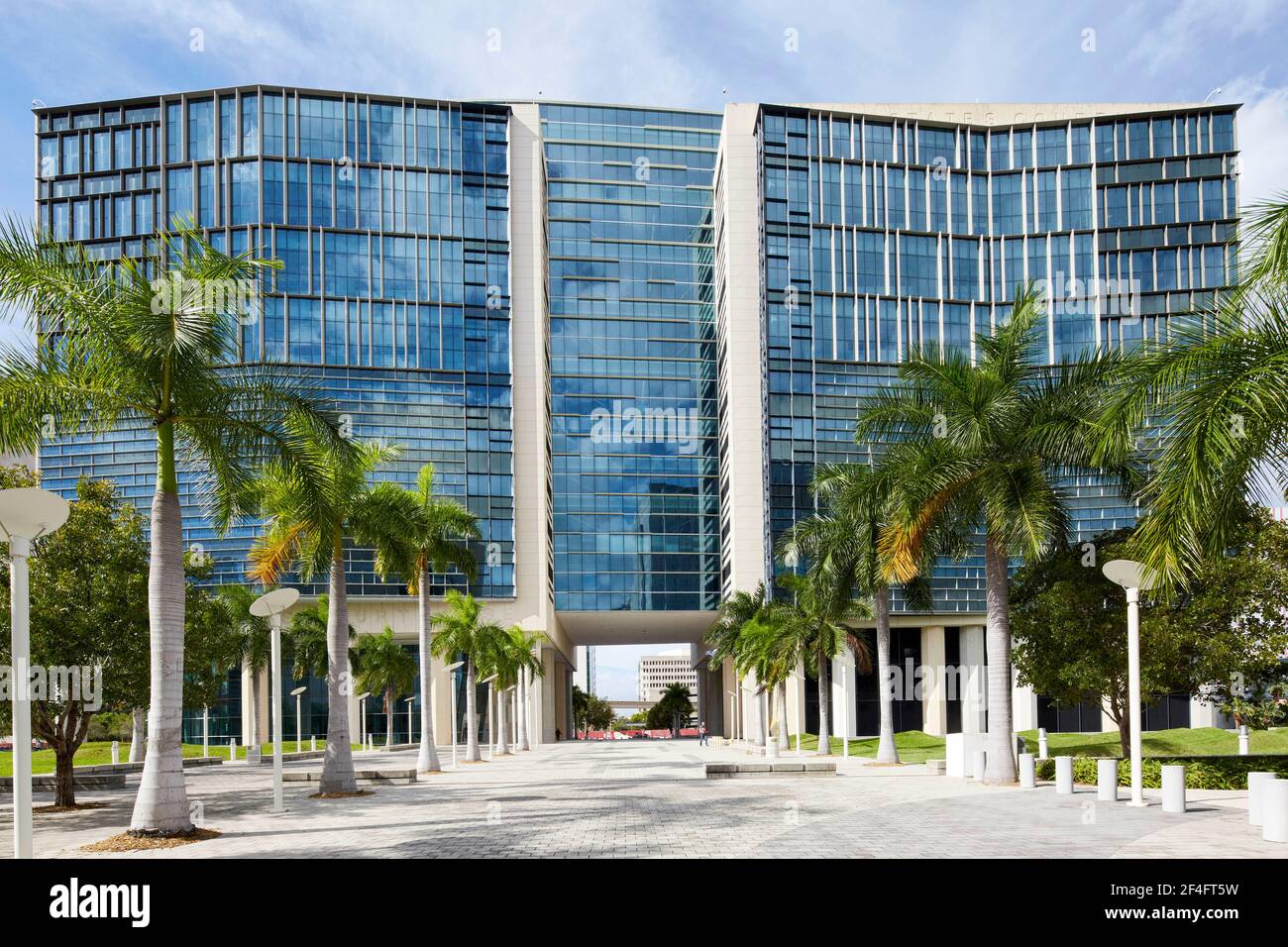 Wilkie D Ferguson Jr US Courthouse Miami Florida Estados Unidos Foto de stock