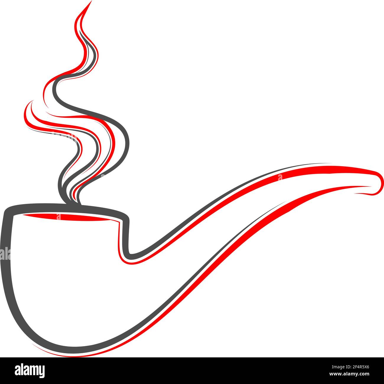 icono de pipa para fumar tabaco, estilo de dibujos animados 14285208 Vector  en Vecteezy