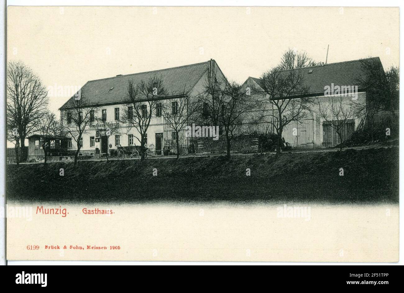 Gasthaus Munífico. Inn Foto de stock