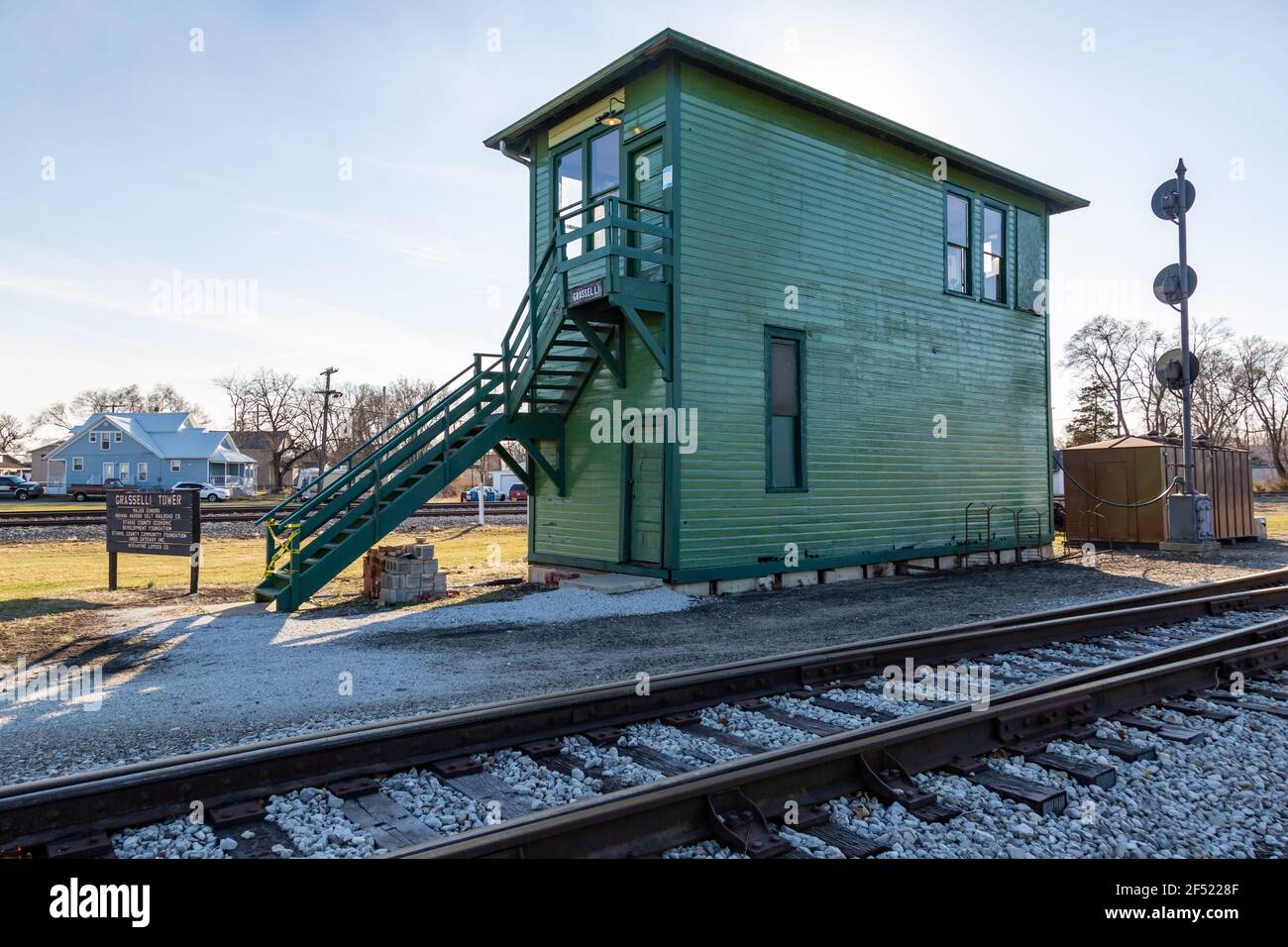 Museo del ferrocarril del norte de judson fotografías e imágenes de