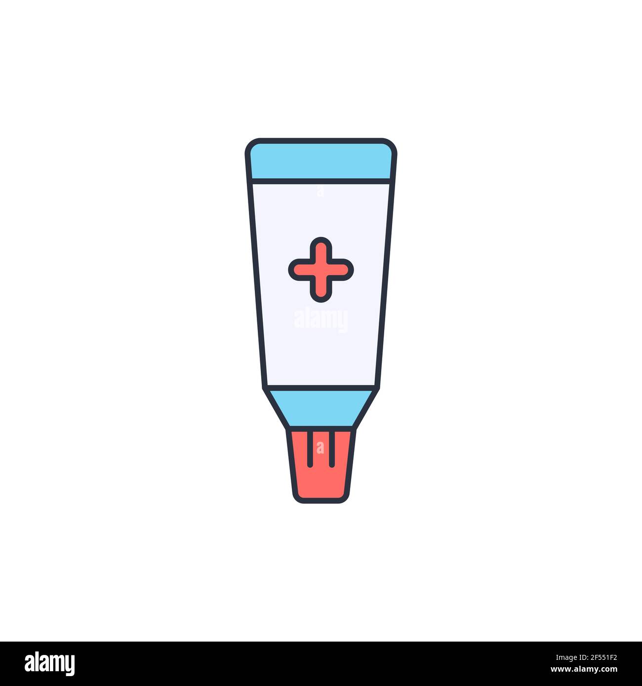 Antibiotic ointment para que sirve Imágenes vectoriales de stock