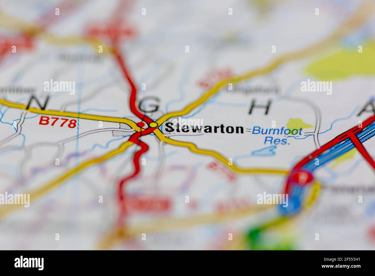 Mapa De Stewarton Fotografías E Imágenes De Alta Resolución Alamy