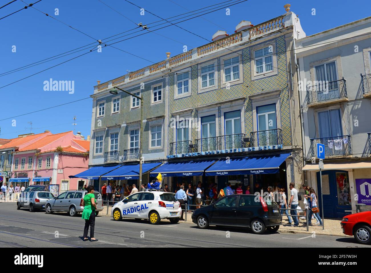 Histórico Pasteis de Belem en Rua de Belem 28 en el distrito de Belem