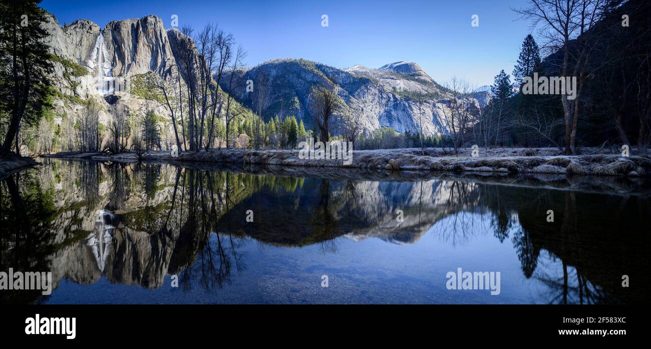 yosemite cae del valle de yosemite, california en los estados unidos Foto de stock