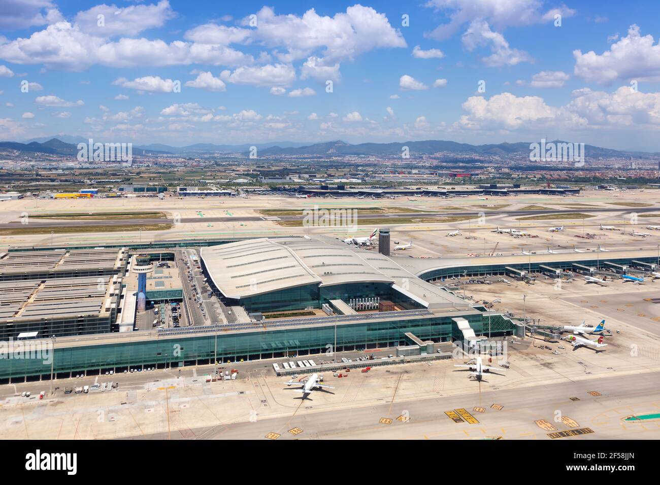 Barcelona airport terminal 1 fotografías e imágenes de alta resolución