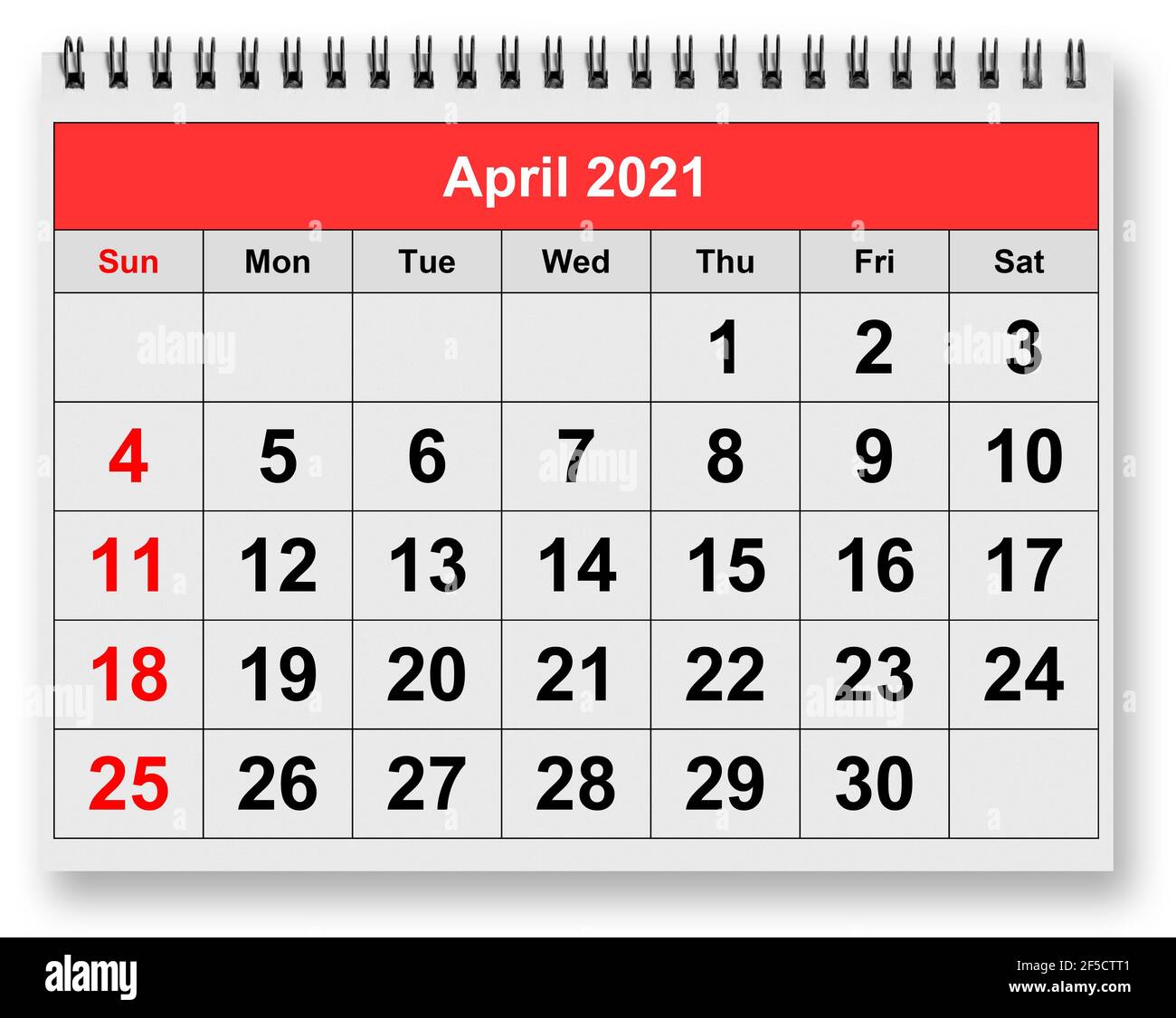 Calendario Mes De Abril Calendario abril 2021 fotografías e imágenes de alta resolución - Alamy
