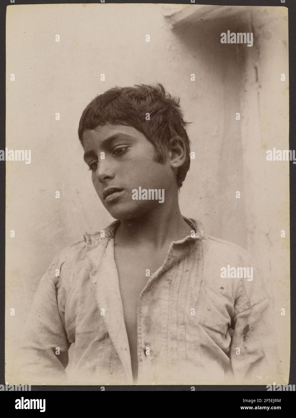 Peppino. Barón Wilhelm von Gloeden (alemán, 1856 - 1931 Fotografía de