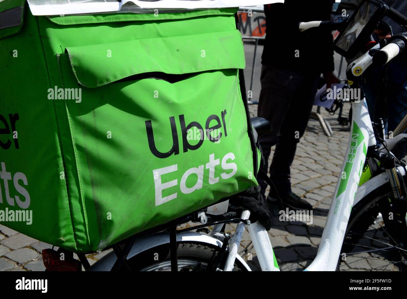 Mochila Uber Eats Fotografía de -