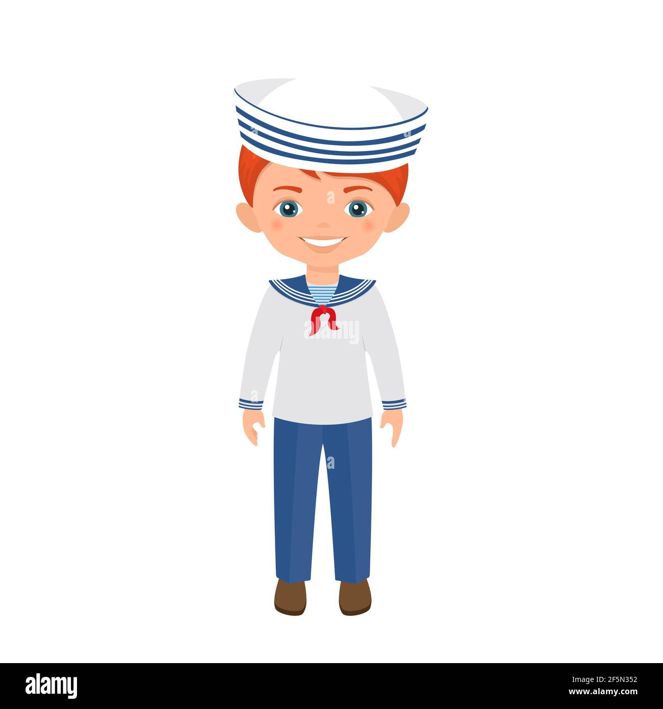Marinero De Dibujos Animados Imagenes Recortadas De Stock Alamy