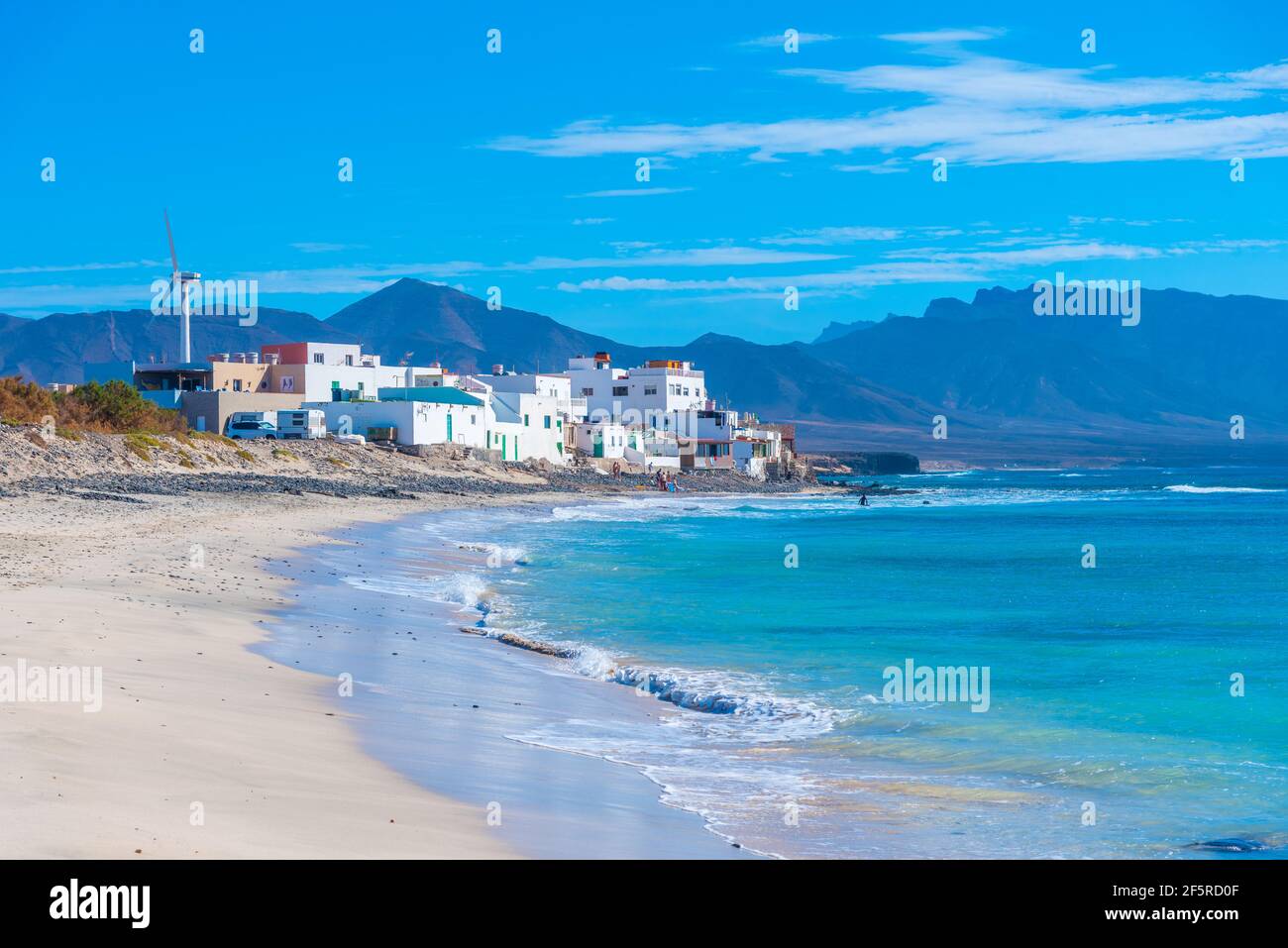 Puerto de la cruz en la península de Jandia en Fuerteventura, Islas  Canarias, España Fotografía de stock - Alamy