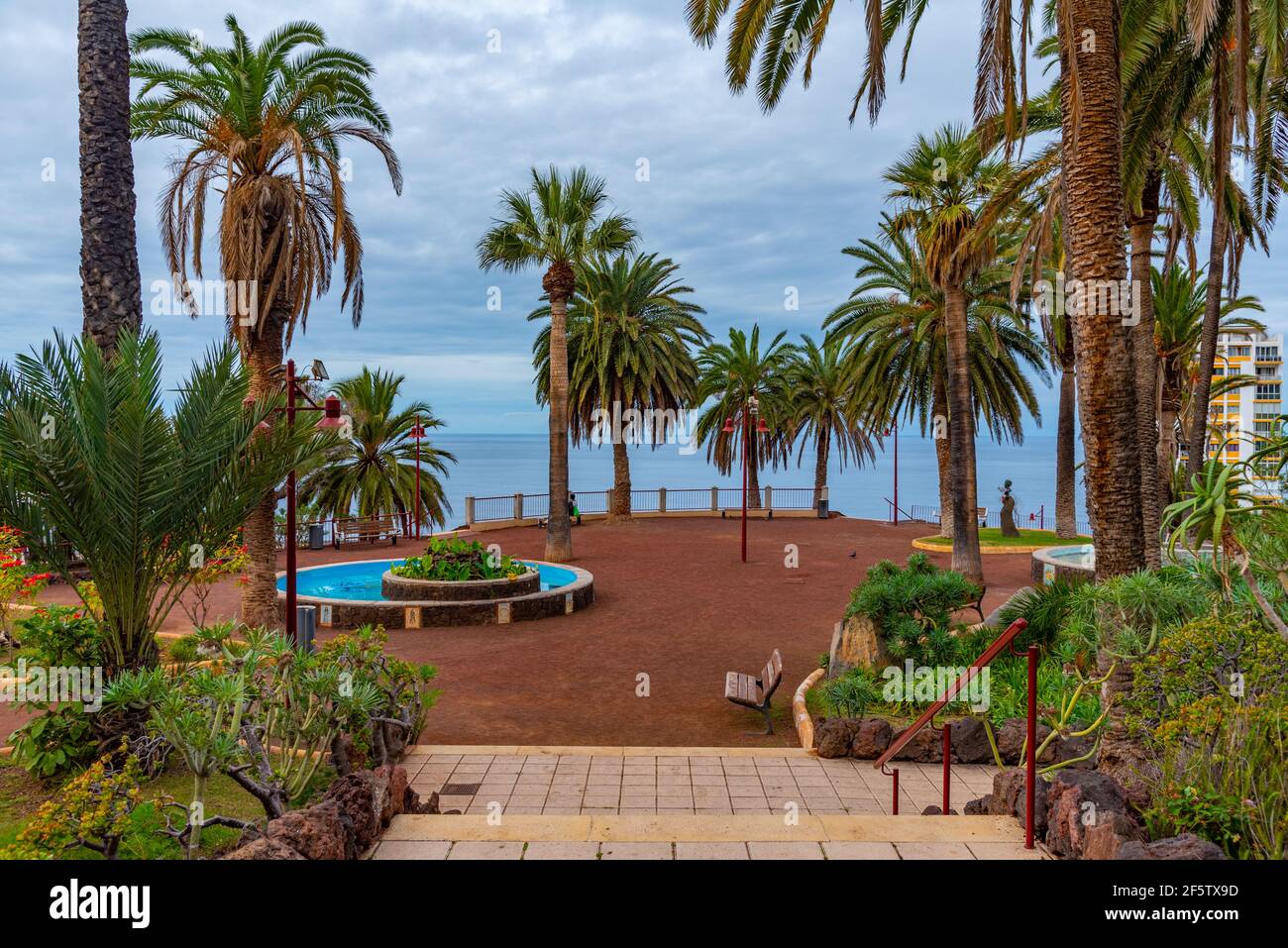 Parque Taoro en Puerto de la Cruz, Tenerife, Islas Canarias, España  Fotografía de stock - Alamy