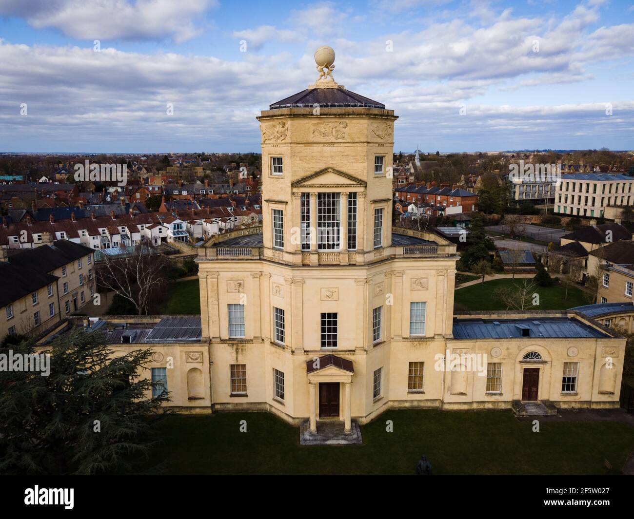 El Observatorio Radcliffe en Green Templeton College, Universidad de Oxford, Reino Unido Foto de stock