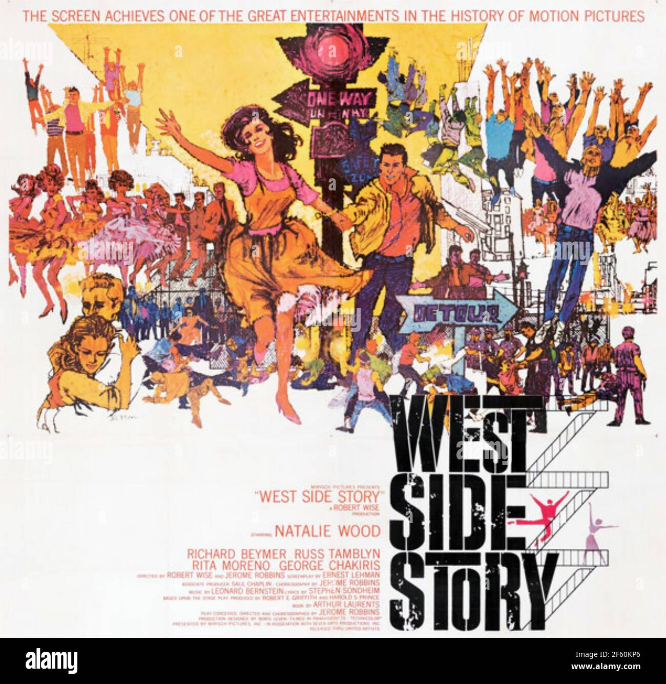 West side story movie poster fotografías e imágenes de alta resolución