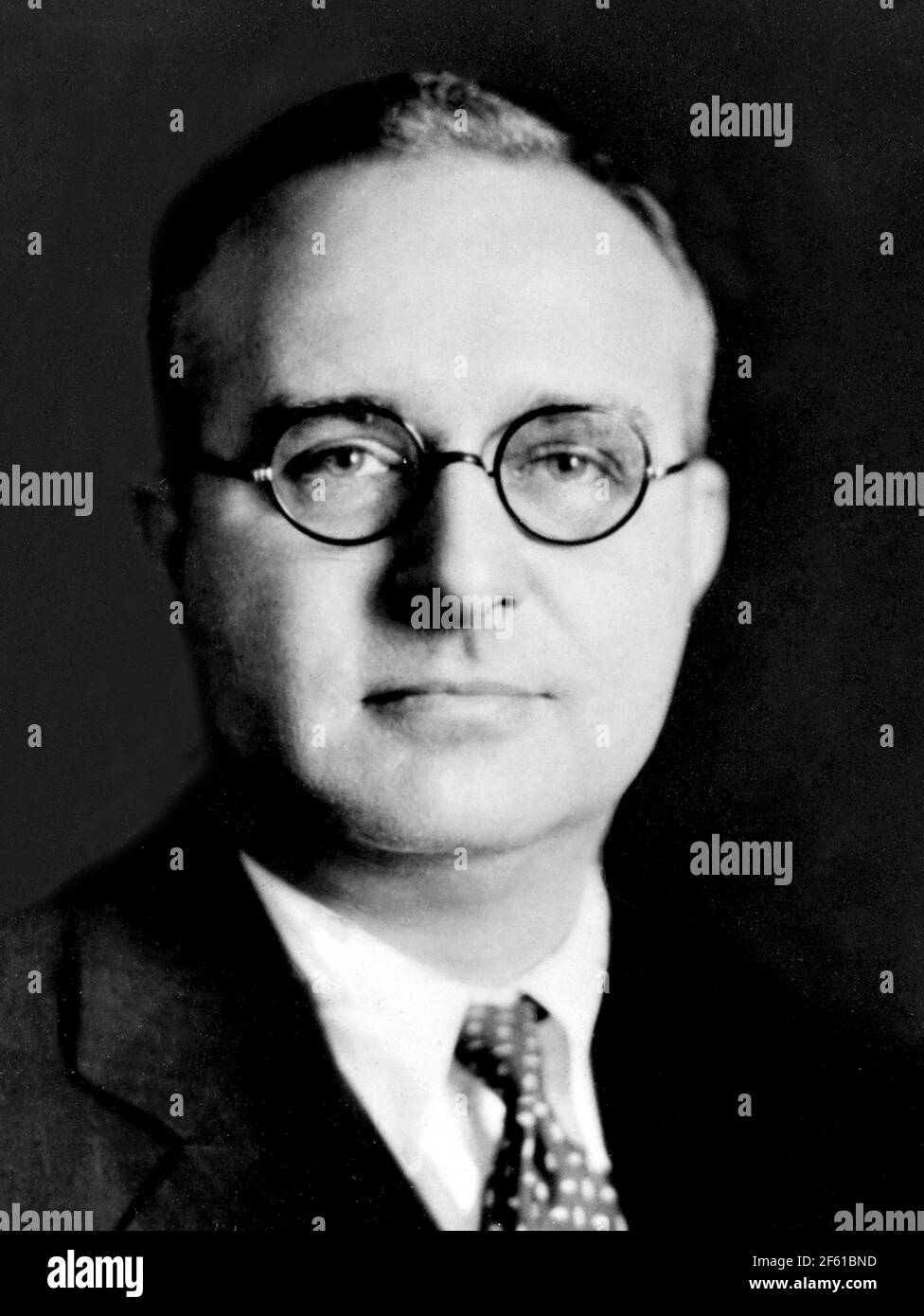 Thomas Midgley Jr., ingeniero químico americano Foto de stock