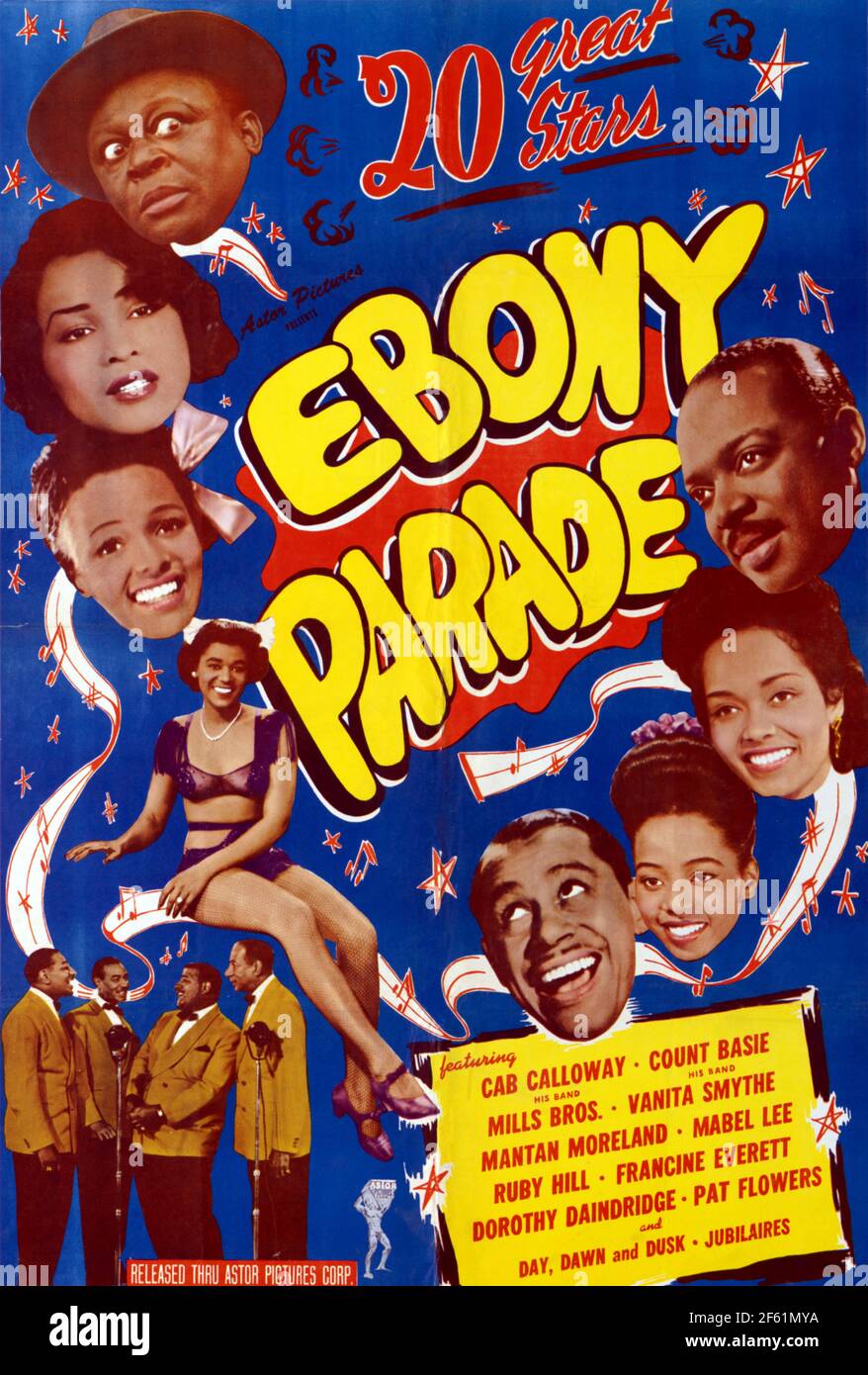 Ebony Parade, 1947 Foto de stock