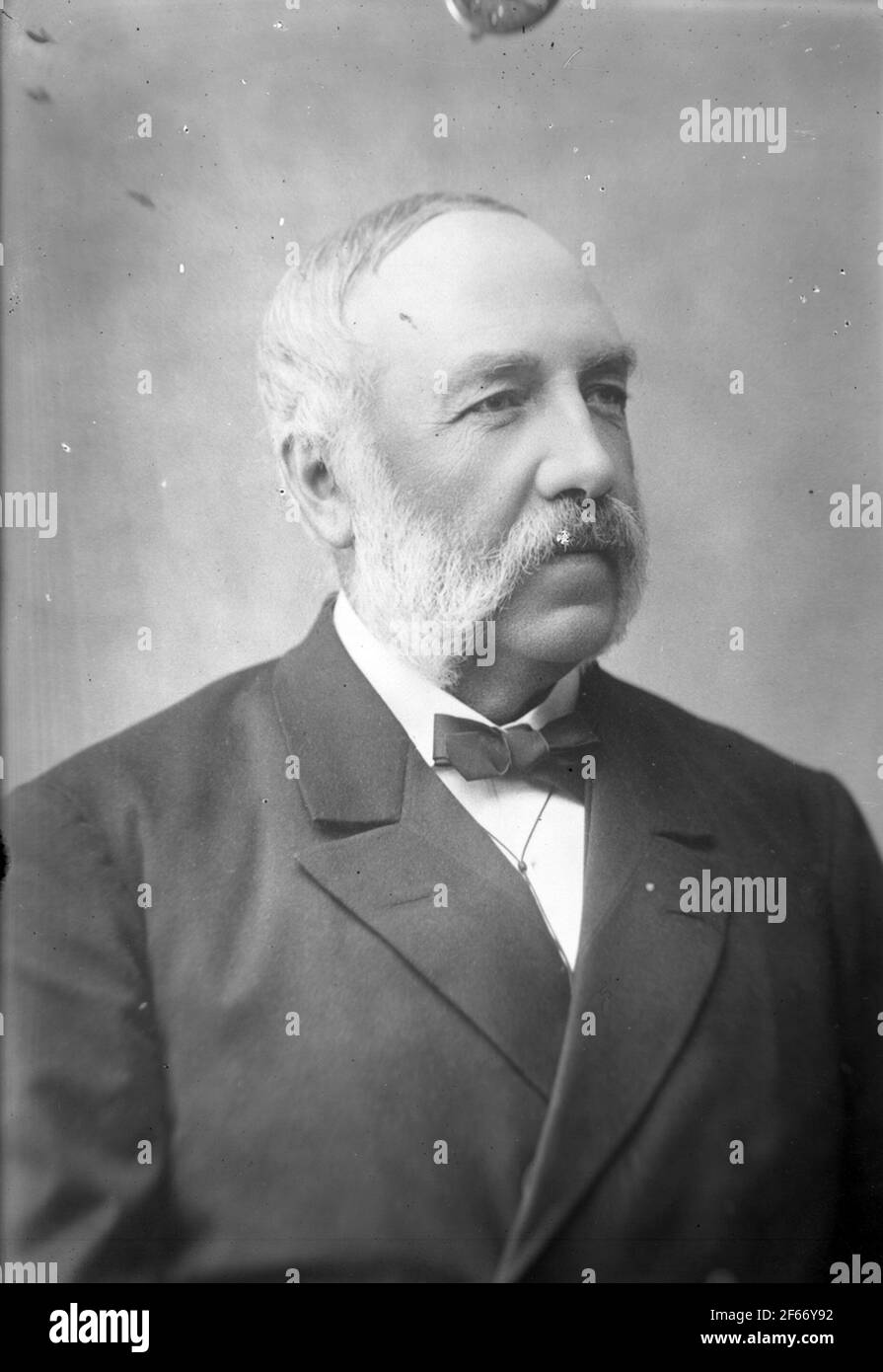 Director General R Cronstedt. King Vov Board 1887-01-01 - 1888-10-01. Director General de SJ 1888-10-01 - 1897-11-01 Foto de stock