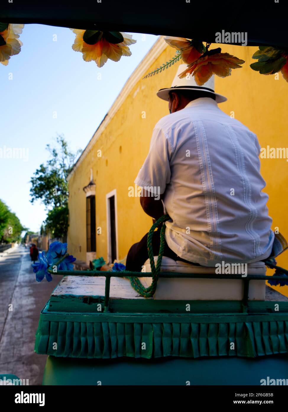 Ciudad Amarilla 'Izamal', Yukatan, México Foto de stock